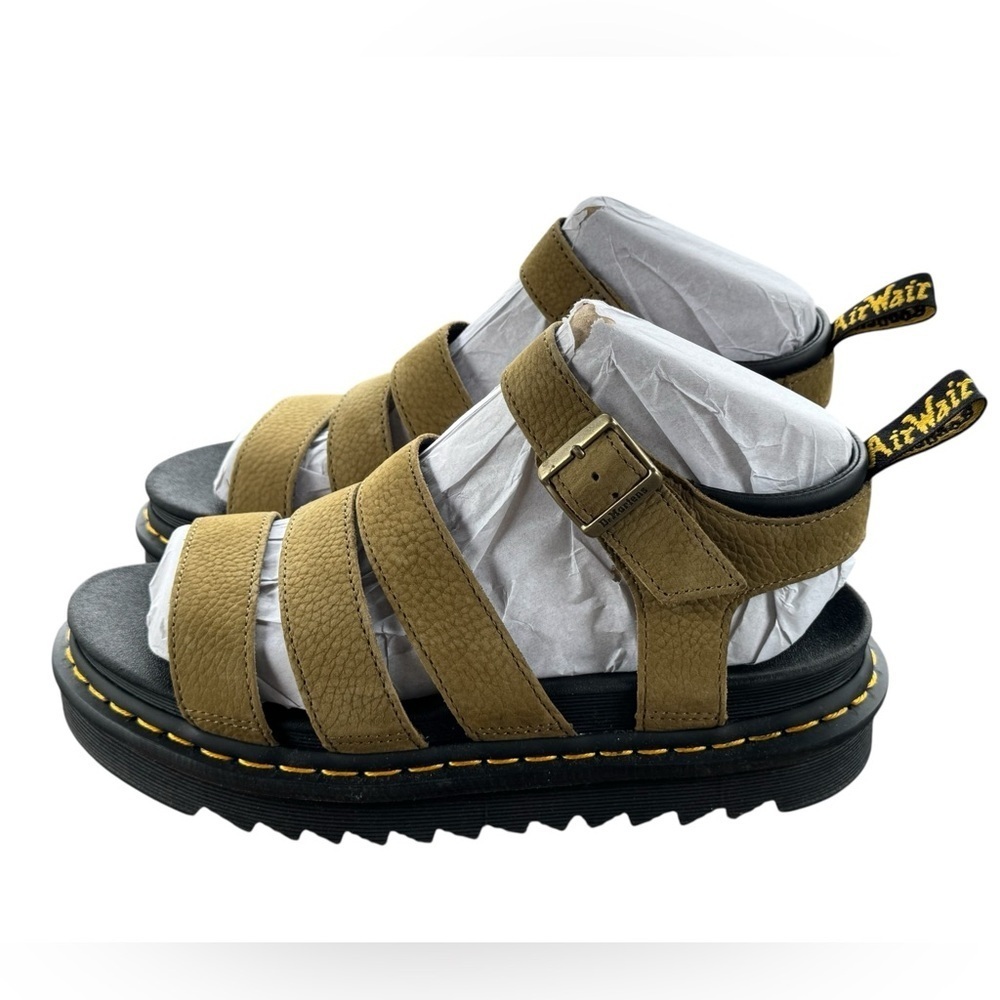 NIB DR Martens BLAIRE
TUMBLED
NUBUCK SANDALS - Picture 5 of 9